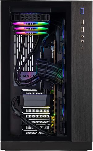 كمبيوتر مكتبي للألعاب Velztorm Septex CTO (AMD Ryzen 7 7700X 8-Core، GeForce RTX 4090 24GB، 64GB DDR5، 1TB PCIe SSD، 360mm AIO، 1000 W PSU WiFi 6، BT 5.2، Win 11 Home) VELZ0067 in Kuwait