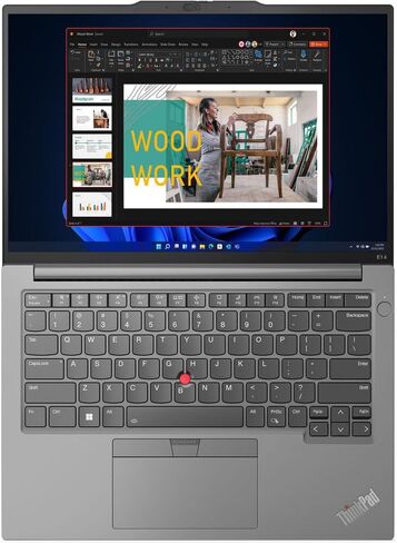 كمبيوتر محمول Lenovo ThinkPad E14 Gen 5 للمدرسة والأعمال بشاشة 14.0 بوصة IPS WUXGA (Intel i5-1335U، ذاكرة الوصول العشوائي 16 جيجابايت، 512 جيجابايت M.2 2242 SSD، بإضاءة خلفية KYB، بصمة الإصبع، Thunderbolt 4، Win11P) مع موسع منفذ USB DKZ in Saudi Arabia