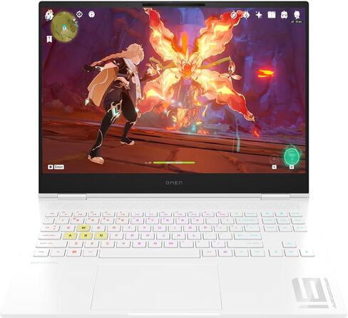 كمبيوتر محمول HP OMEN Transcend للألعاب مقاس 16.0 بوصة 240 هرتز IPS WQXGA (Intel 24-Core i9-14900HX، GeForce RTX 4070 8GB، 64GB DDR5، 1TB PCIe SSD، RGB KYB، 2 Thunderbolt 4، Win11Pro) مع موسع منفذ USB بمحور DKZ in Saudi Arabia