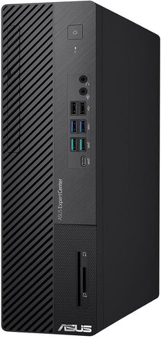 اسس كمبيوتر مكتبي صغير الحجم D700SD من اكسبيرت سنتر، انتل كور i7-12700، ذاكرة RAM DDR4 سعة 16GB، SSD PCIe 512GB، TPM، ويندوز 11 برو، اسود، D700SD-XH704 in Saudi Arabia