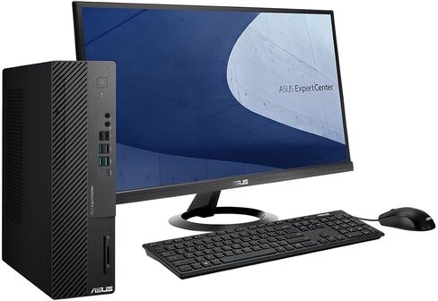اسس كمبيوتر مكتبي صغير الحجم D700SD من اكسبيرت سنتر، انتل كور i7-12700، ذاكرة RAM DDR4 سعة 16GB، SSD PCIe 512GB، TPM، ويندوز 11 برو، اسود، D700SD-XH704 in Saudi Arabia
