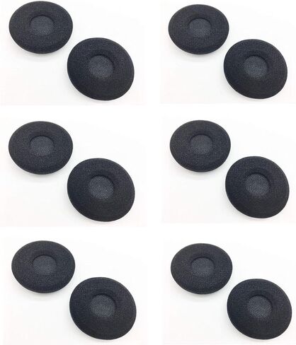 Reki EncorePro Headset Foam Covers | Replacement Ultra Soft Foam Cushion Compatible with Plantronics EncorePro HW510 HW510V HW510D HW520 HW520V HW520D HW515 HW525 202997-02 Headset (1 Pack) in Kuwait