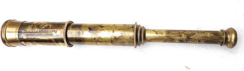 Rare Brass Telescope Spyglass - East India Company 1818 Tracker Vintage Pirate Spyglass Scope Antique Large Handstitched Leather Gift Box (BT-EIC17) in Saudi Arabia