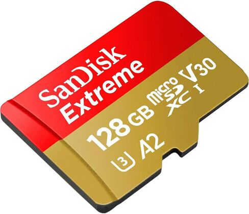 سانديسك بطاقة مايكرو اس دي الترا UHS I بسعة 128GB بسرعة 140 ميجابايت/ثانية، للموبايلات الذكية، ضمان 10 سنوات - SDSQUAB-128G-GN6MN in Kuwait