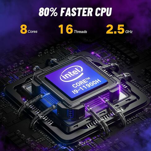كمبيوتر محمول DERE مقاس 16 بوصة، كمبيوتر محمول معالج Core i9-11900h محدث لعام 2024، ذاكرة وصول عشوائي 32 جيجابايت، تخزين SSD 1 تيرابايت، Win11، كمبيوتر محمول بشاشة 2.5K FHD، لوحة مفاتيح بإضاءة خلفية، WiFi6، BT5.0، HDMI، النوع C، رائع للأعمال، فضي in Saudi Arabia