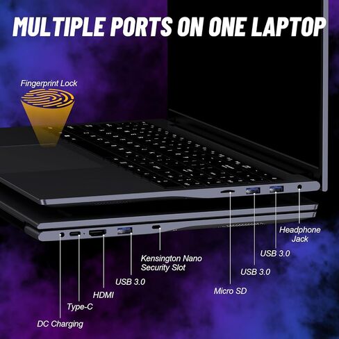 كمبيوتر محمول DERE مقاس 16 بوصة، كمبيوتر محمول معالج Core i9-11900h محدث لعام 2024، ذاكرة وصول عشوائي 32 جيجابايت، تخزين SSD 1 تيرابايت، Win11، كمبيوتر محمول بشاشة 2.5K FHD، لوحة مفاتيح بإضاءة خلفية، WiFi6، BT5.0، HDMI، النوع C، رائع للأعمال، فضي in Saudi Arabia