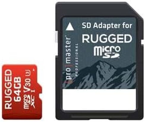 بطاقة ذاكرة صلبة 256 جيجابايت microSDXC V30 من بروماستر بروفيشنال in Kuwait