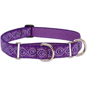 LupinePet Originals 1" Jelly Roll 19-27" Martingale Collar for Large Dogs