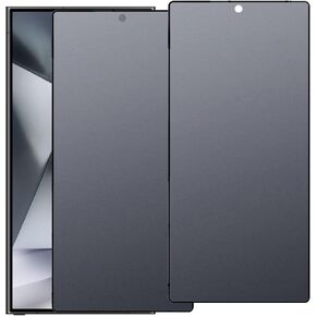 2 Pack Matte Privacy Tempered Glass for Samsung Galaxy S24 Ultra Anti-glare Anti-spy Screen Protector Film Support Finger ID 6.8 inch