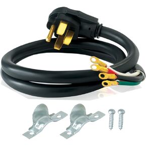Eastman 5 Feet Electric Range Cord, 40 Amps 4-Prong Wire, 61272