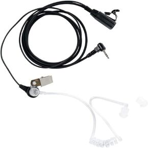 2.5mm Earpiece 1 Pin Headset with PTT Mic for Motorola Walkie Talkie Talkabout MH230R MR350R T200 T200TP T260 T260TP T460 T600 Two Way Radio Accessories