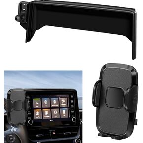 peleus Car Phone Holder for Toyota Corolla 2019-2024/corolla Cross 2022 2023 2024 Accessories Air Vent Screen Fixed Clip Cell Phone Mount Hands-Free 360 Degree Rotation 8 Inch