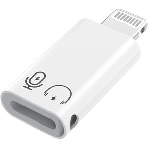 [Apple MFi Certified] iPhone OTG Adapter, USB Type C Female to Lightning Male Charger Data Sync Dongle Type C Camera Card Reader Flash Drive Keyboard Mouse U Disk Converter for iPhone 14 13 12 11 XS in Kuwait