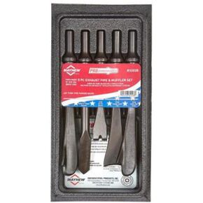 Mayhew Steel Products, Inc. MAY32028 Pneumatic Exhaust Pipe and Muffler Set, 5-Piece Set, Multi,One Size