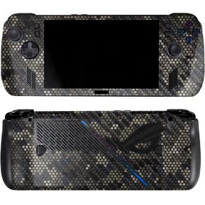 غلاف لامع لامع متوافق مع Asus ROG Ally X - حمار وحشي وردي - غطاء لاصق واقٍ من الفينيل الفاخر 3M - سهل الاستخدام | صُنع في الولايات المتحدة الأمريكية بواسطة MightySkins