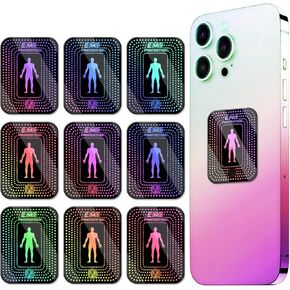 Stickers for Cell Phones/Laptops/Tablets/Devices/Household Equipment - 1.2 x 1.6 x 0.01 inches - Small and Lightweight - Widely Used - Simple to Use - Applies to Everyone - [Reusable] - (9 Pcs)