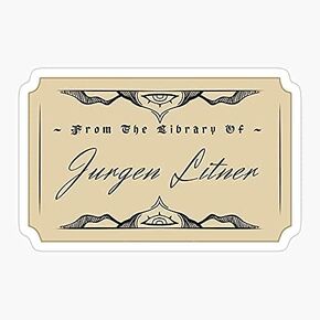 Pack of 2 3in Stickers - Magnus Leitner Jurgen The Archives TMA Sticker Graphic - Die Cut Sticker, High Resolution Top Grade Vinyl