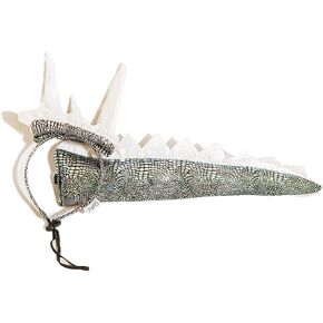 Midlee Dinosaur Dog Headband & Tail Costume