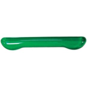 Aidata CGL006G Crystal Gel Keyboard Wrist Rest, Green, Ergonomic Design, Redistribute Pressure Points, Transparent soft gel wrist rest provides computing comfort, Stain and water-resistant for easy su