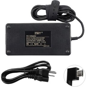 New Laptop Charger 230W 19.5V 11.8A 3-Prong AC Adapter Compatible with Razer Blade Pro 17 Razer Blade 15 Base Advanced 2018 2019 GTX1060 GTX1070 RTX2070 RTX2080 RZ09-02386 RC30-0248 Power Supply