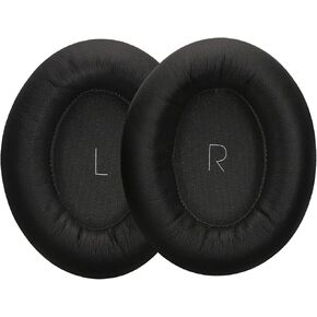 kwmobile Ear Pads Compatible with JBL Tour One Earpads - 2X Replacement for Headphones - Black