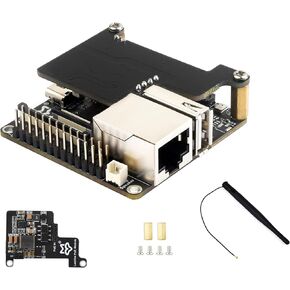 Luck-Fox Pico Ultra W PoE Kit RV1106 Linux Micro Development Board, Integrate ARM Cortex-A7/RISC-V MCU/NPU/ISP Processors, 256MB DDR3L 8GB EMMC, with Onboard W-i-F-i, POE Module