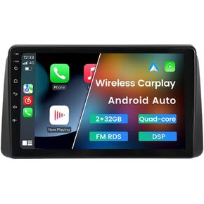 Android 12 Car Radio Stereo for Dodge Grand Caravan 2008-2020 Chrysler Town & Country 2011-2016, Biorunn GPS Navi Wireless Wired Car-Play Android Auto Voice Control IPS FM RDS DSP, 2GB 32GB
