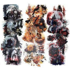 60 قطعة من ملصقات الحيوانات الأليفة القوطية الشفافة، ملصقات عتيقة وجمالية DIY بها بنفسك مجلة غير المرغوب فيها مخطط سجل القصاصات الديكور كرت هدية لوازم الحرف اليدوية in Kuwait