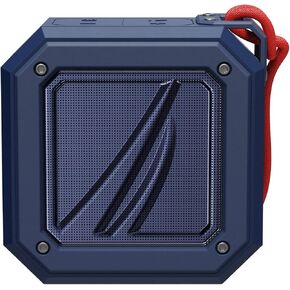 Nautica Bluetooth Portable Speaker, Waterproof Wireless Speaker, Outdoor Speaker, Bluetooth Patio Speakers, Loud Sound, Clear Audio, USB Drive, 15-Hour Playtime (Navy-Navy)