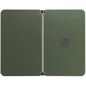 SopiGuard Sticker for Surface Duo Phone Edge-to-Edge Precision Vinyl Skin Wrap (Carbon Black)