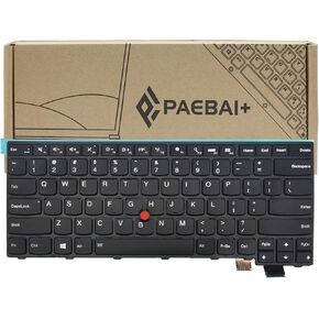 Replacement Laptop Keyboard Backlit for Lenovo ThinkPad T460P T470P, with Frame Pointer Backlight US Layout