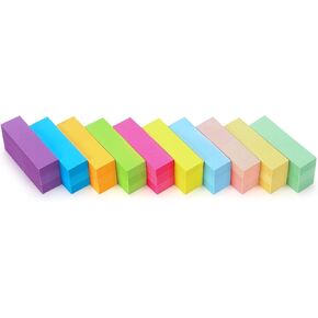 30 Pads 0.5x1.8 Sticky Notes Flags Tabs Page Markers 6 Bright Color Sticky Index Tabs Page Flags 80 Sheet/Pad