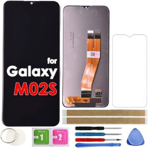 Flying Ocean LCD Screen Replacement Touch Display Digitizer Assembly for Samsung Galaxy M02S A02S A025 A025A A025U A025V A025G (Not for A025F A025M)