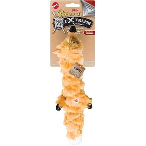 SPOT Skinneeez Extreme Quilted Fox Stuffing Free Dog Toy with Four Layers of Durable Diamond Stitched Fabric for Aggressive Puppies and Dogs, Great for Playing and as Boredom Buster, 14in