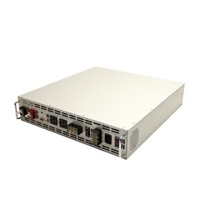AIMS Power PRM2000W48120S DC Rack Mount Inverter, 48V, 2000W Continuous Power, 4000W Surge Peak Power, 48V to 120V, 2U Rack Mount, Dual AC Receptacle, On/Off Switch
