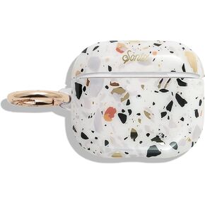 Sonix Confetti Case for AirPods Gen 3 [Hard Cover] Protective Terrazzo Case for Apple Airpod 3rd Generation