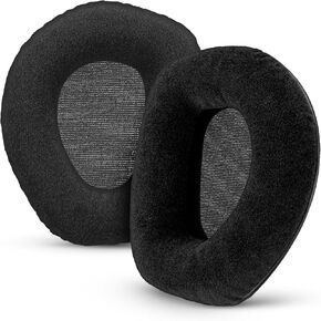 Replacement Velour Earpads for SENNHEISER RS165, RS175, RS185 & RS195 Headphones - Soft Foam Ear Pad, HDR165, HDR175, HDR185, HDR195 - Additional Comfort by Brainwavz