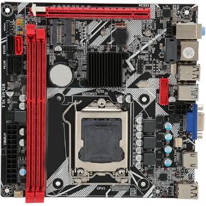 GOWENIC B75 MS Computer Motherboard, Dual USB 3.0 PC Motherboard Compatible with DDR3 Desktop Memory, Built in SATA3.0 Hard Drive Interface for PC Computer Desktop