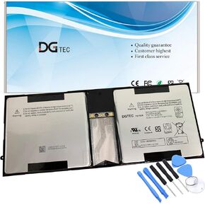 P21GU9 Laptop Battery for Microsoft Surface Pro 1 1514 Surface Pro 2 1601 10.6IN Tablet 2ICP5/94/104 (7.4V 42Wh/5676mAh)