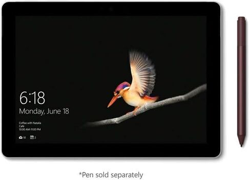 Microsoft Surface Go (Intel Pentium Gold، ذاكرة الوصول العشوائي 4 جيجابايت، 128 جيجابايت) (متجدد) in Saudi Arabia