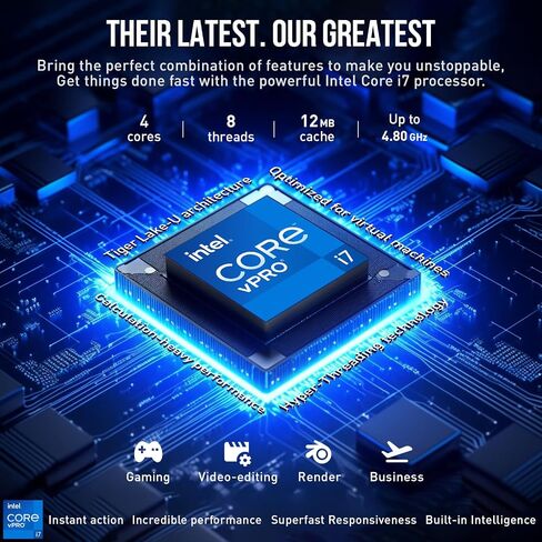 كمبيوتر محمول Lenovo Thinkpad X1 Carbon، كمبيوتر محمول للأعمال WUXGA مقاس 14 بوصة، كمبيوتر محمول Intel Core i7 رفيع وخفيف الوزن، ذاكرة وصول عشوائي 16 جيجابايت و1 تيرابايت SSD، Windows 11 Pro Office مدى الحياة، لوحة أرقام ذات 10 مفاتيح بإضاءة خلفية Thunder in Saudi Arabia