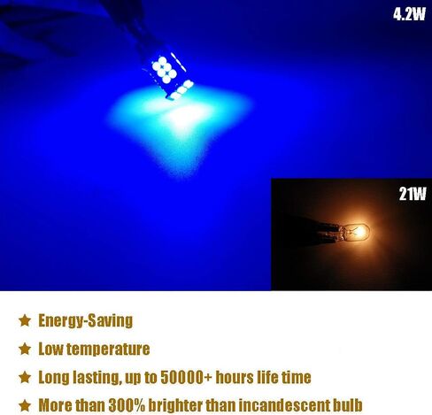 iBrightstar Newest Extremely Bright 3030 Chipsets 921 T15 912 W16W LED Bulbs Error Free For Backup Reverse Lights, Truck Cargo Lights, 3rd Brake Lights, Xenon White in Kuwait