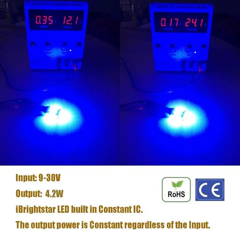 iBrightstar Newest Extremely Bright 3030 Chipsets 921 T15 912 W16W LED Bulbs Error Free For Backup Reverse Lights, Truck Cargo Lights, 3rd Brake Lights, Xenon White in Kuwait