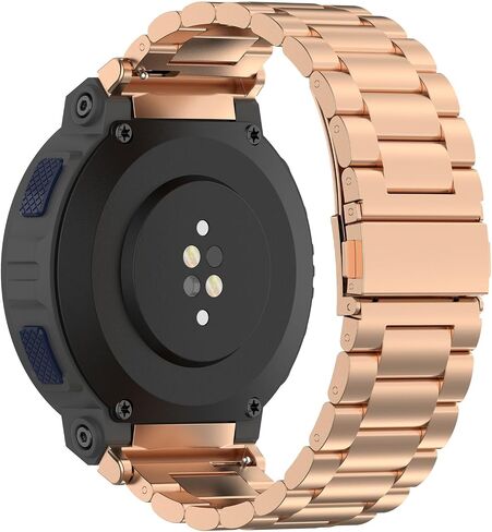 أحزمة معدنية متوافقة مع Amazfit Active Edge للنساء والرجال، حزام بديل من الفولاذ المقاوم للصدأ الصلب قابل للتعديل لساعة Amazfit Active Edge الذكية in Saudi Arabia