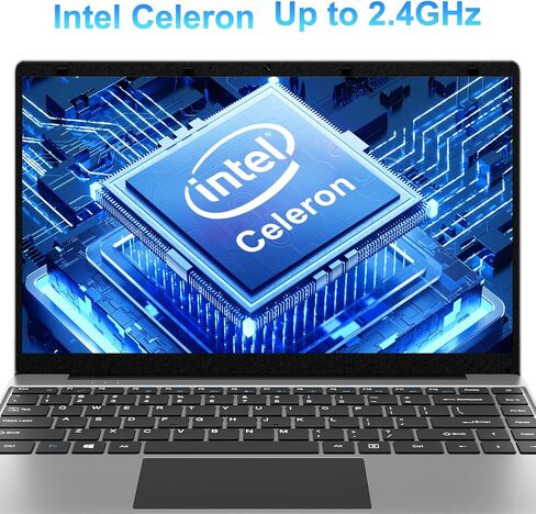 jumper Laptop, 12GB LPDDR4 RAM, 256GB SSD ROM, 14 Inch 1080p FHD IPS Screen, Windows 11 Laptops Computer with Celeron 4-Core Processor, UHD Graphics 600, 2 Stereo Speaker, Portable. in Saudi Arabia