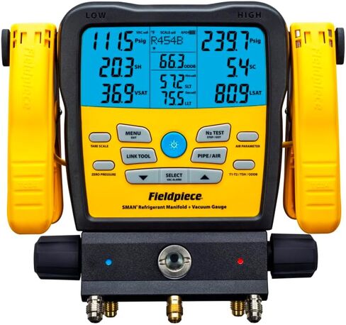 Fieldpiece SM380V SMAN manifolds, Black in Kuwait