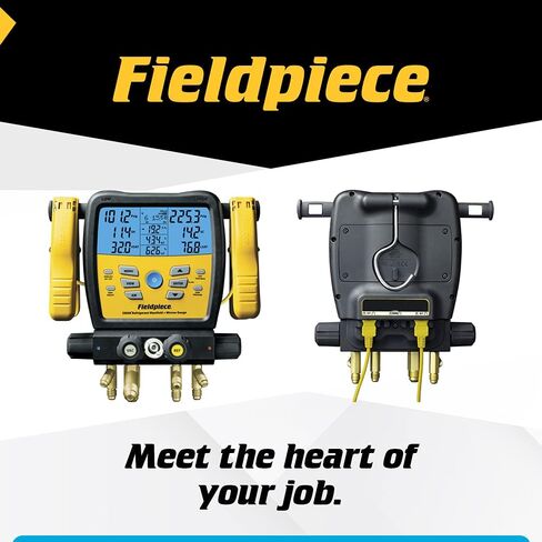 Fieldpiece SM380V SMAN manifolds, Black in Kuwait