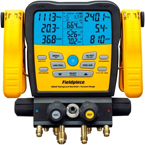 Fieldpiece SM380V SMAN manifolds, Black in Kuwait