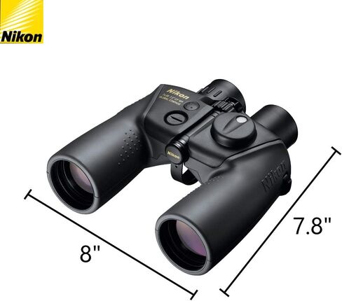 مناظير بحرية Nikon 7x50mm CF WP OceanPro مع بوصلة عالمية (16026) - حزمة مقاومة للماء ومقاومة للضباب مع قلم عدسة نيكون وقماش، وركوب القوارب، وأساسيات المحيط، وخاصية الانحراف التلقائي المدمجة in Saudi Arabia