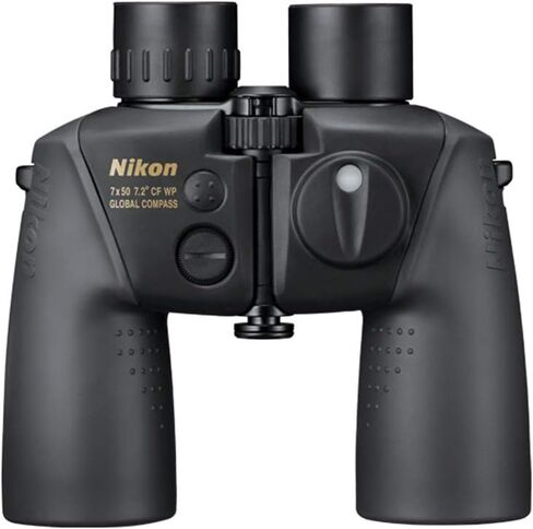 مناظير بحرية Nikon 7x50mm CF WP OceanPro مع بوصلة عالمية (16026) - حزمة مقاومة للماء ومقاومة للضباب مع قلم عدسة نيكون وقماش، وركوب القوارب، وأساسيات المحيط، وخاصية الانحراف التلقائي المدمجة in Saudi Arabia